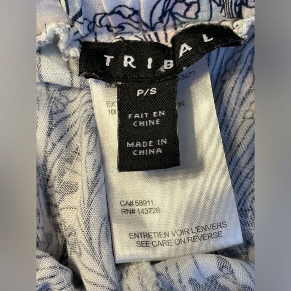 TRIBAL SPLIT LEG PALAZZO PANT Small - Picture 8 of 10